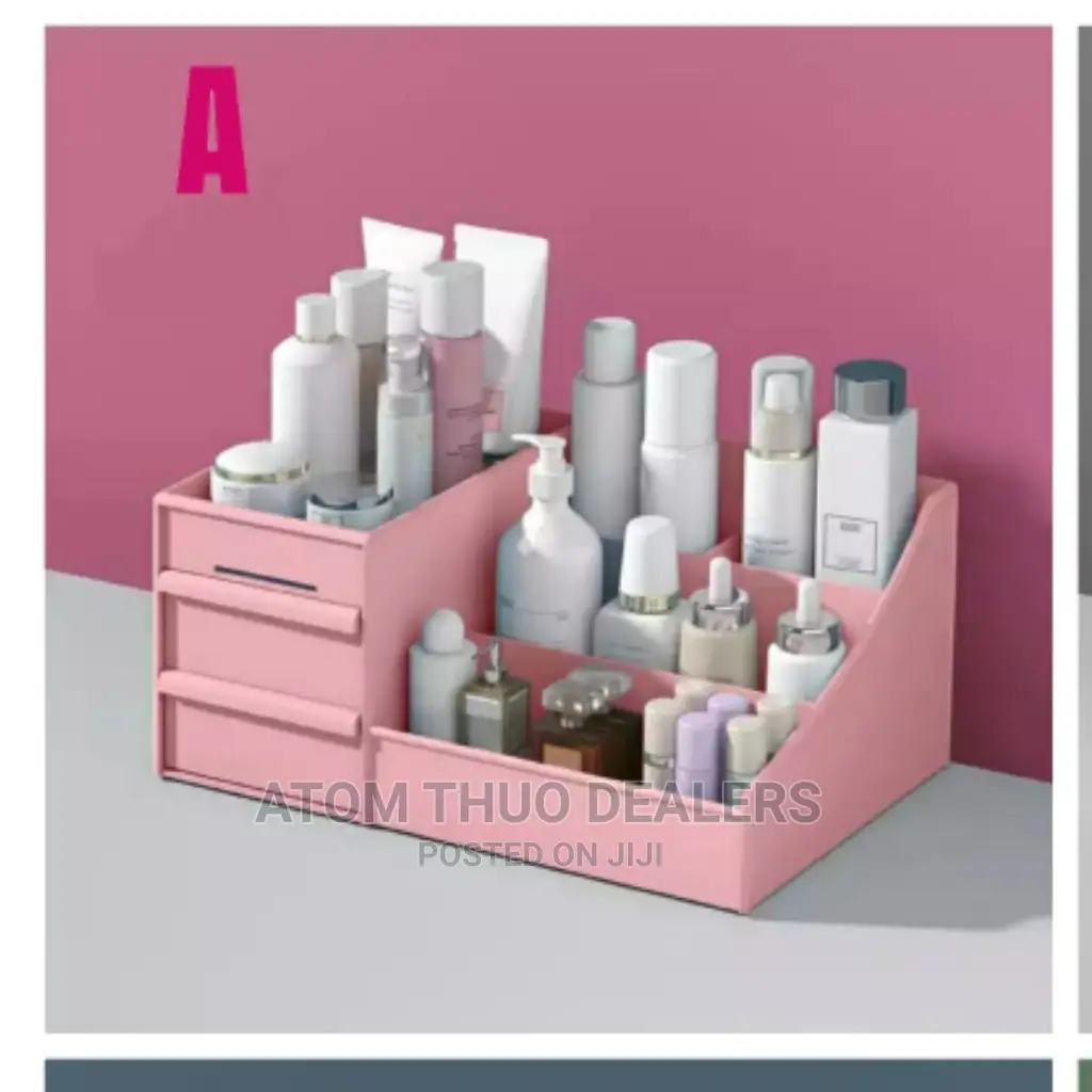 Pretty  Make Up Organizer in Different Colours .