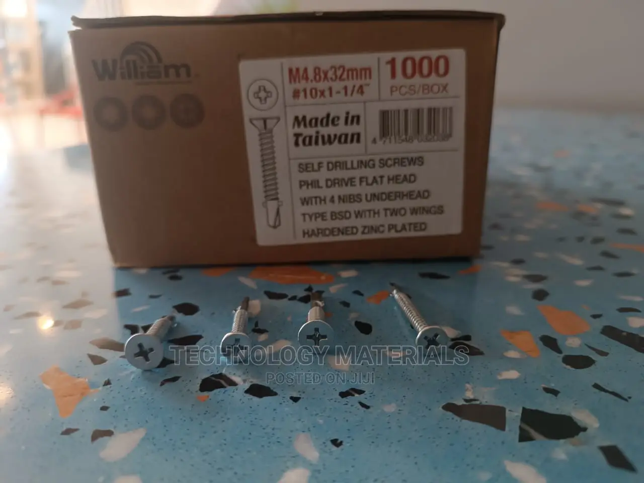 Counter Sunk Self Tapping Screws(Fiber Cement Screws)