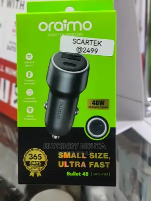 Oraimo Bullet 48 Fast Car Charger