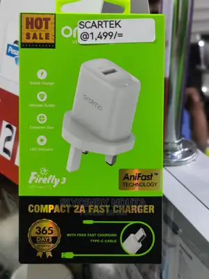 Oraimo Freefly 3 Compact 2A Fast Charger