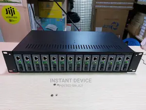 14-Slot Rackmount Media Converter Cabinet