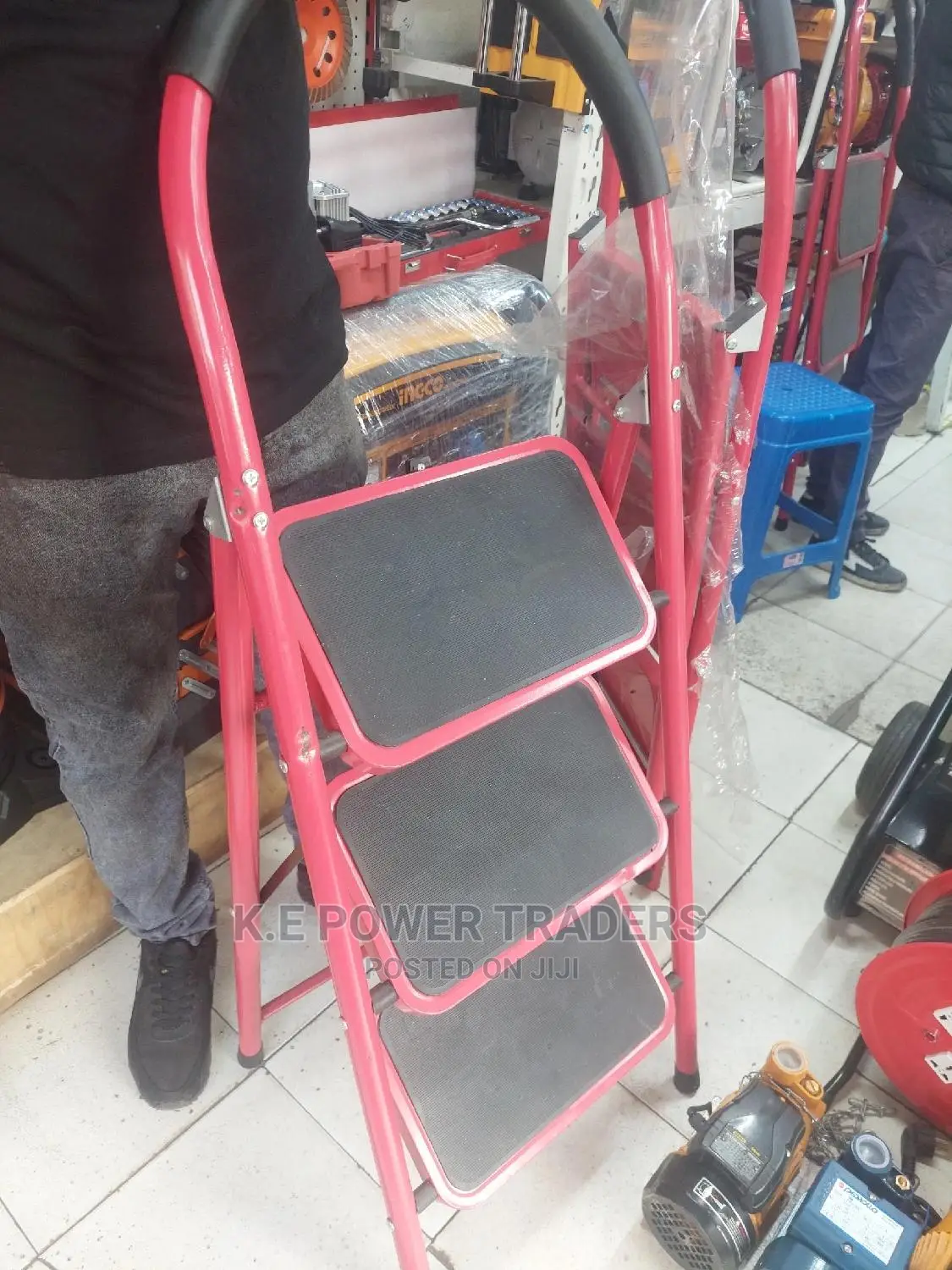 Foldable 3 Step Ladder