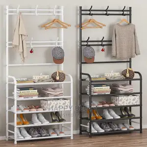 *Multifunctional 5 Tier Shoe Rack Organizer