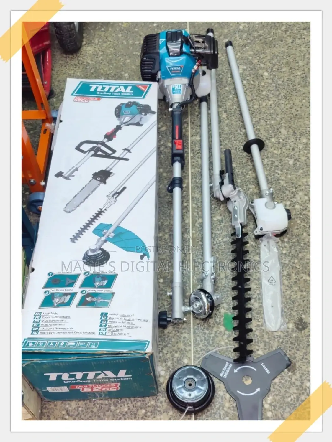 Total Multi Tools (Multifunctional Brush Cutter)