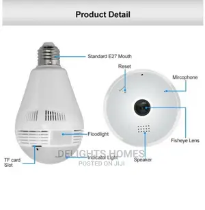 Upgraded Nanny Camera/Wifi Bulb*