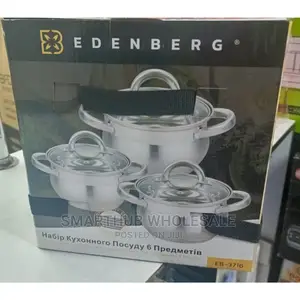6 Pieces Set Edenberg Eb-3716 **Cooking Pot
