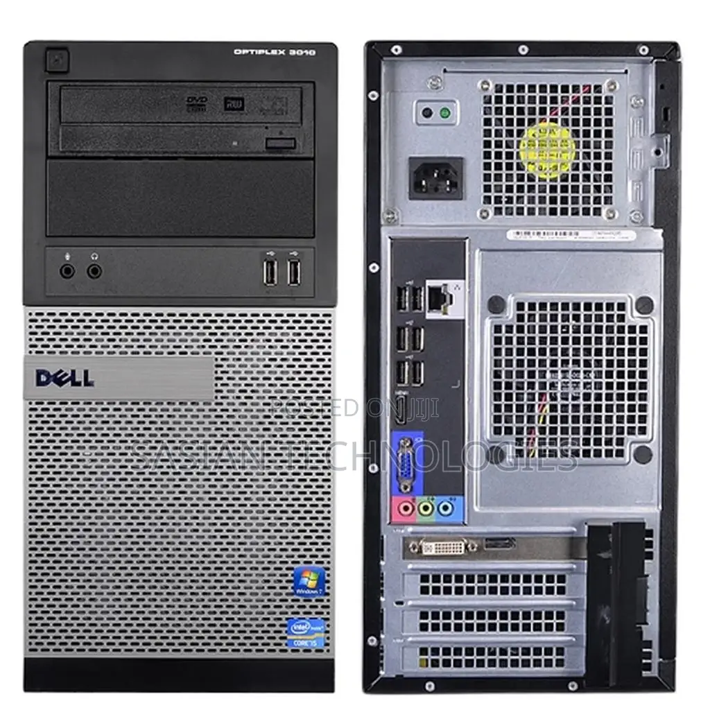 Desktop Computer Dell OptiPlex 3080 8GB Intel Core i7 HDD 1T