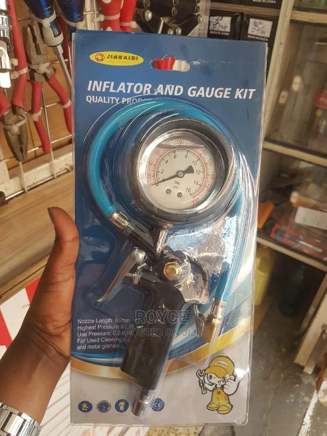 Inflator Gauge Kit