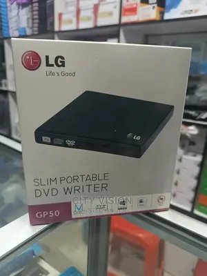 Slim Portable DVD Writer LG DVD Writer GP50