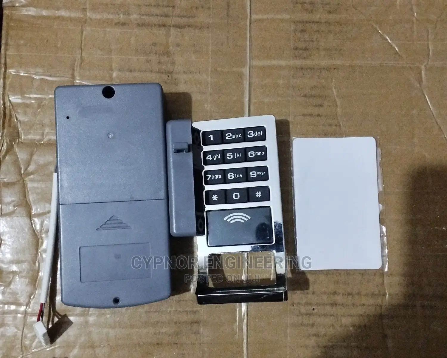 Passcode and Card Cabinet Lock