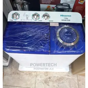 Hisense 7.5kg Washing Machine Twin Tub Semi Automatic