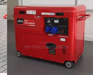 ADG10000SN Aico Japan Diesel Silent Generator Closed