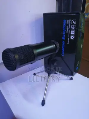 USB Condenser Microphone With Volume Button