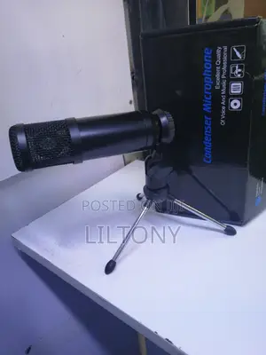 USB Condenser Microphone With Volume Button
