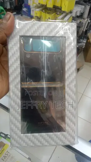 Samsung Galaxy Z Flip 4 5G Cover- Black Marble Series - HQ P