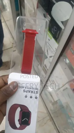 Magnetic Strap for Apple Watch Band 44mm 45mm Stainless Ste