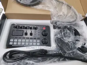 CONDENSER MICROPHONE With Sound Card