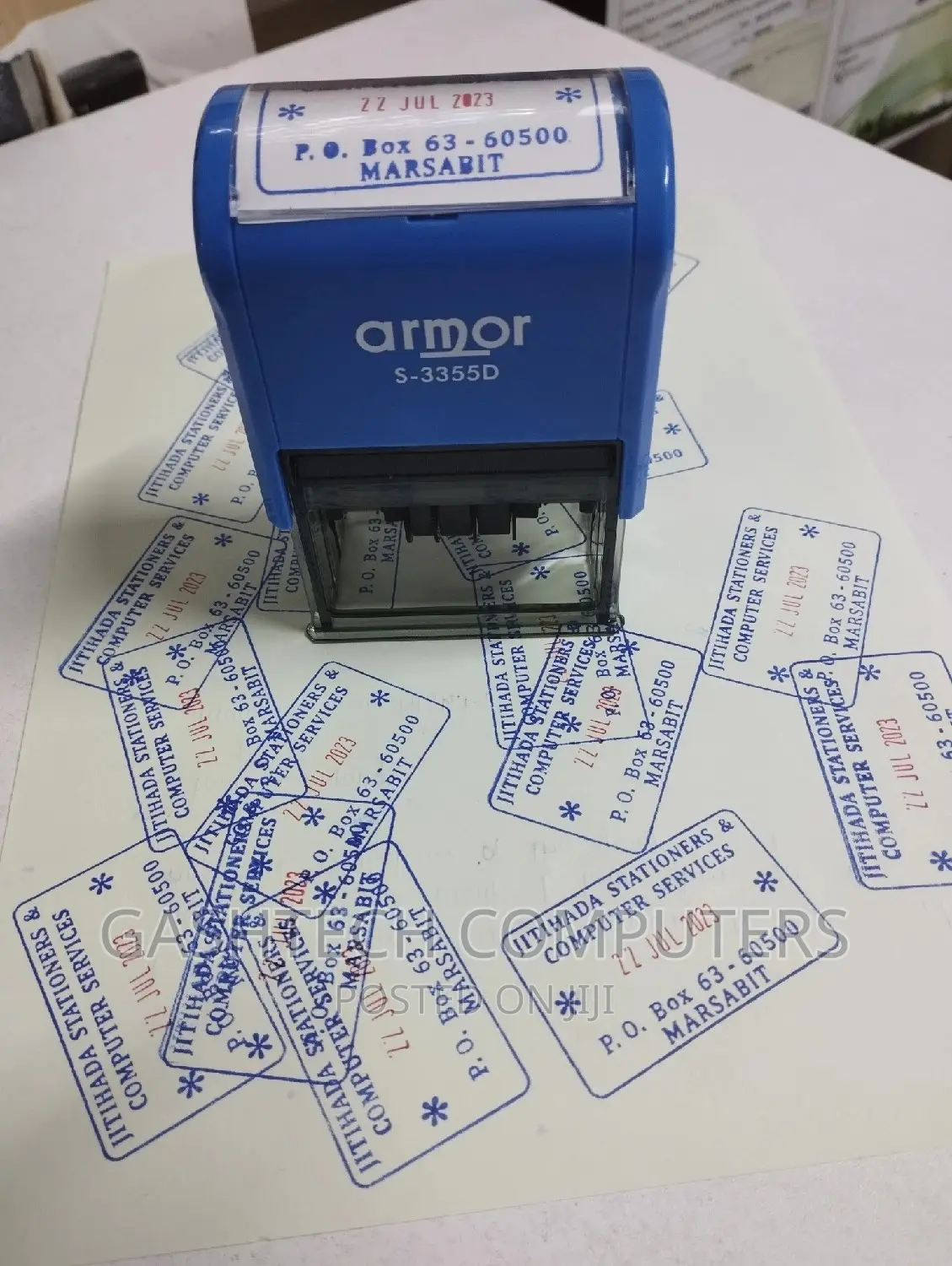 Stamp Pad / Self Inking Dated Stamp