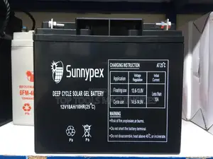 Sunnypex 12v/18ah Solar Gel Battery