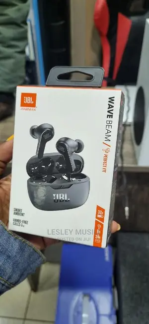 JBL Wave Beam True Wireless Earbuds Perfect Fit