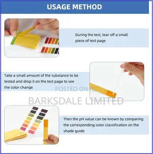 Litmus Paper Ph Testing Alkaline Acid 80 Strips