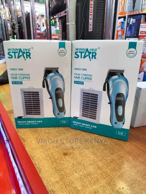 Solar Charging Hair Clippers Winning Star