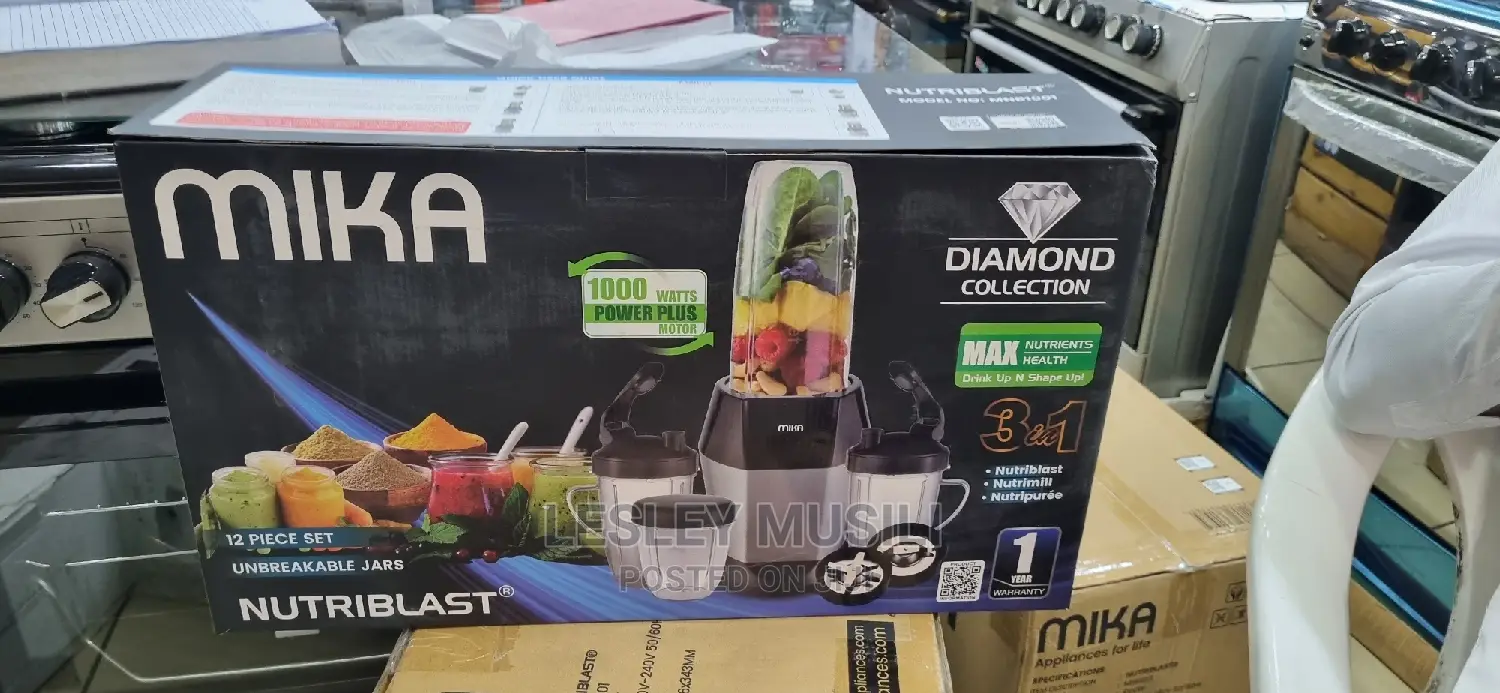 Mika MNB1001 Nutriblast Blender - 1000W