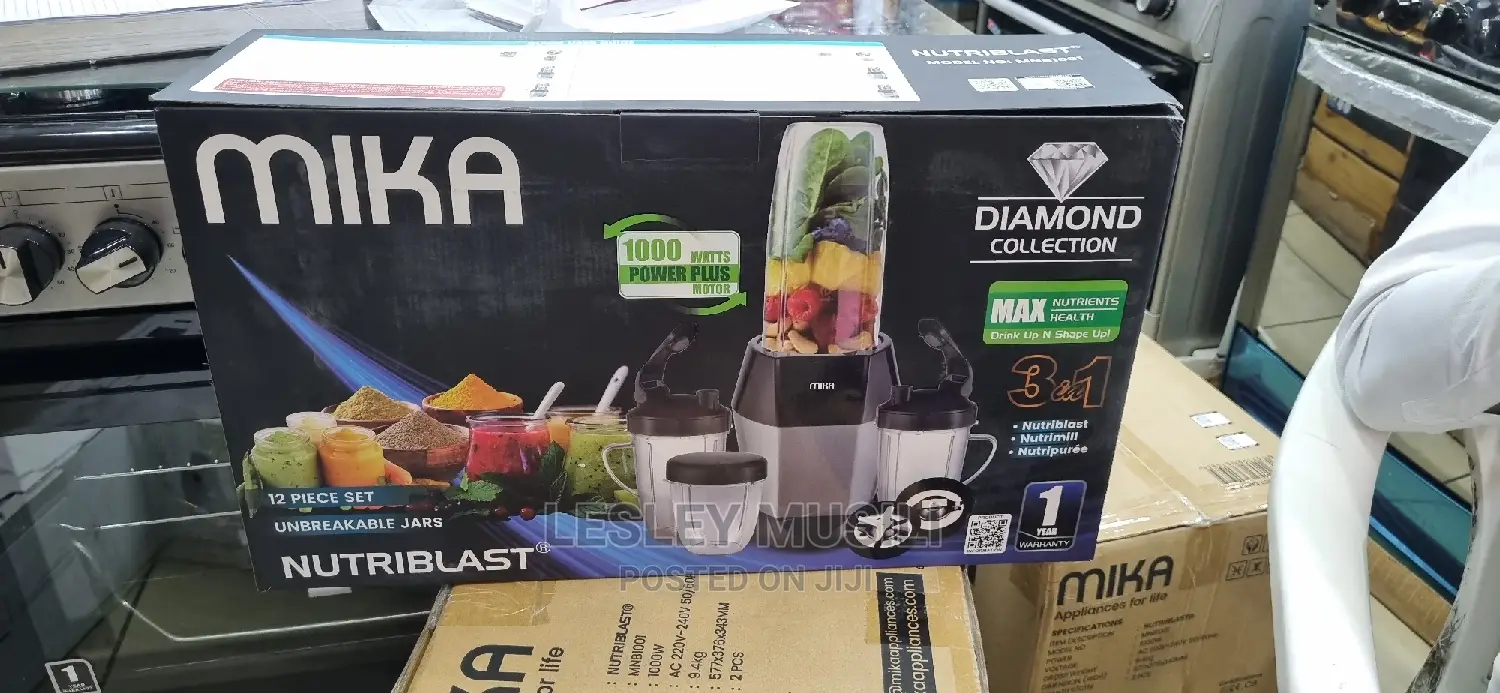 Mika MNB1001 Nutriblast Blender - 1000W