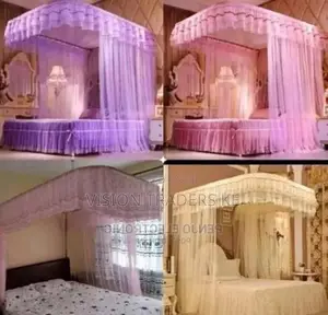 2 Stand Mosquito Net With Sliding Rail