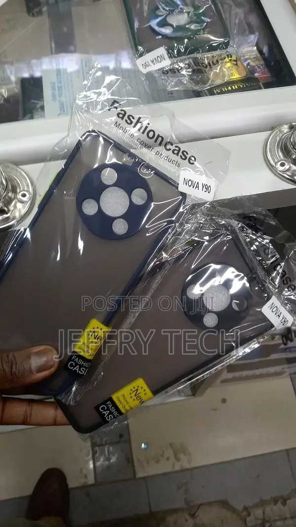 Huawei Nova Y90 Capas New Shockproof Matte Translucent For