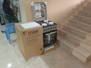Mika 50*60 3+1 Standing Cooker Silver