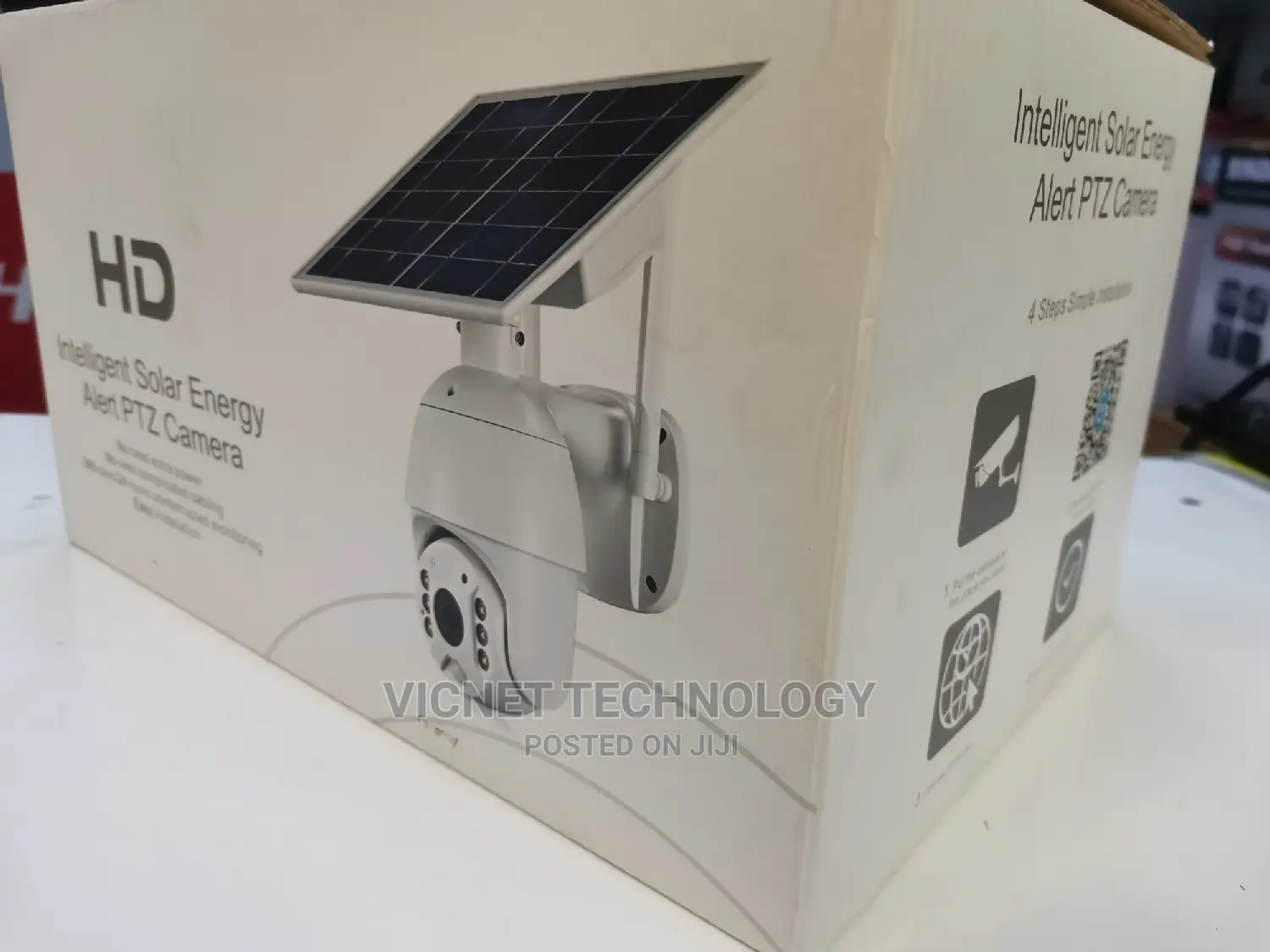 4g Simcard Solar Energy PTZ Camera