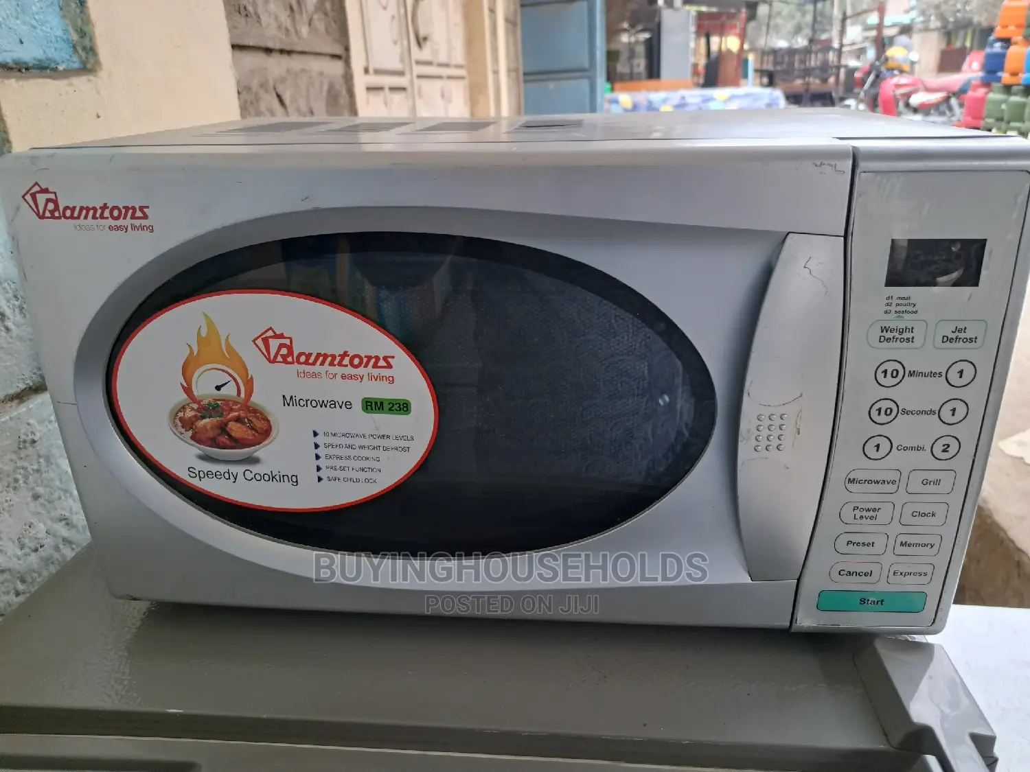Ramtons Microwave(Silver)