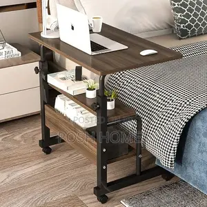 Movable Matt Black Laptop Stand
