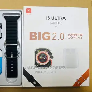 I8 Ultra Smartwach With Earphones