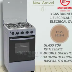 Eurochef 3G+1E Standing Cooker Gas Eurochef 