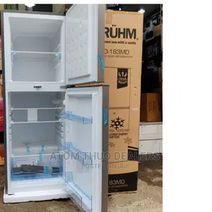 New Bruhm 183 Litres Double Door Silver Refrigerator 
