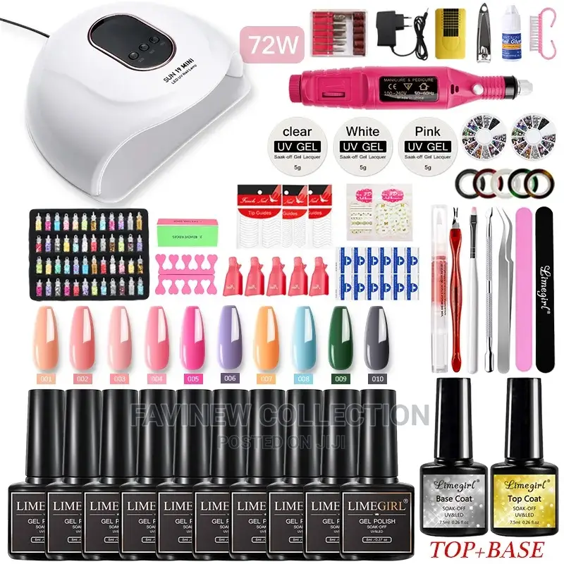 New Professional Nail Polish Kit Set