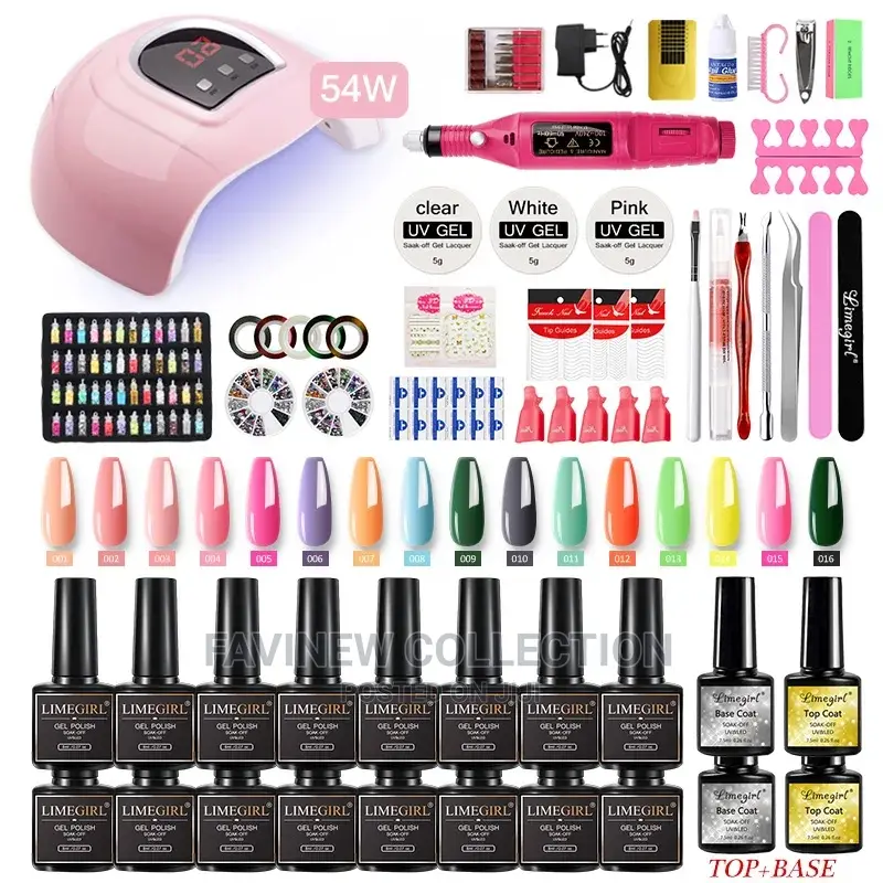 New Professional Nail Polish Kit Set