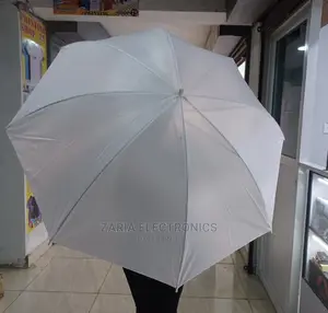 Flash Photography Umbrella in White