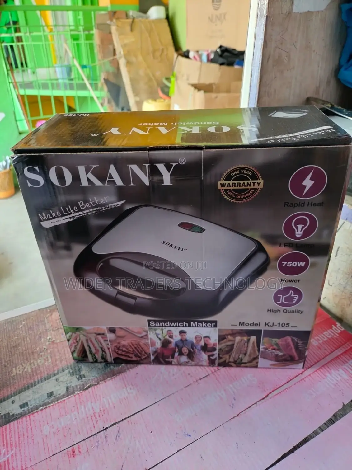 Sokany 2slice Sandwich Maker