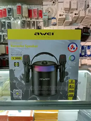 Awei Karaoke Blutooth Speaker With Mic Y388
