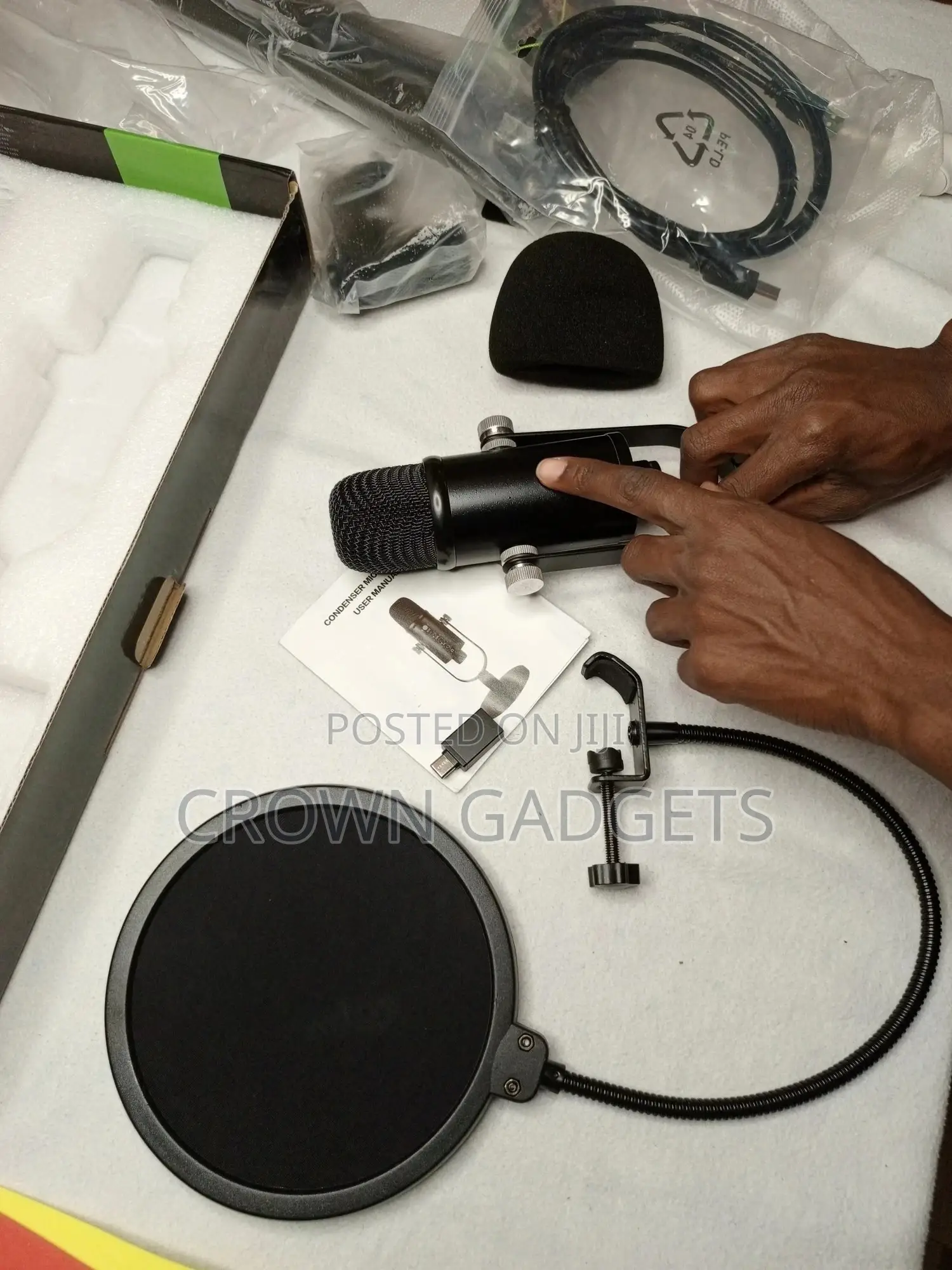 BM-86 Professional Condenser USB Microphone