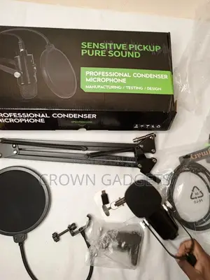 Condenser Microphone Voice Recording