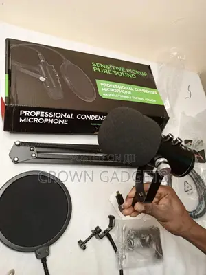 Condenser Microphone Voice Recording