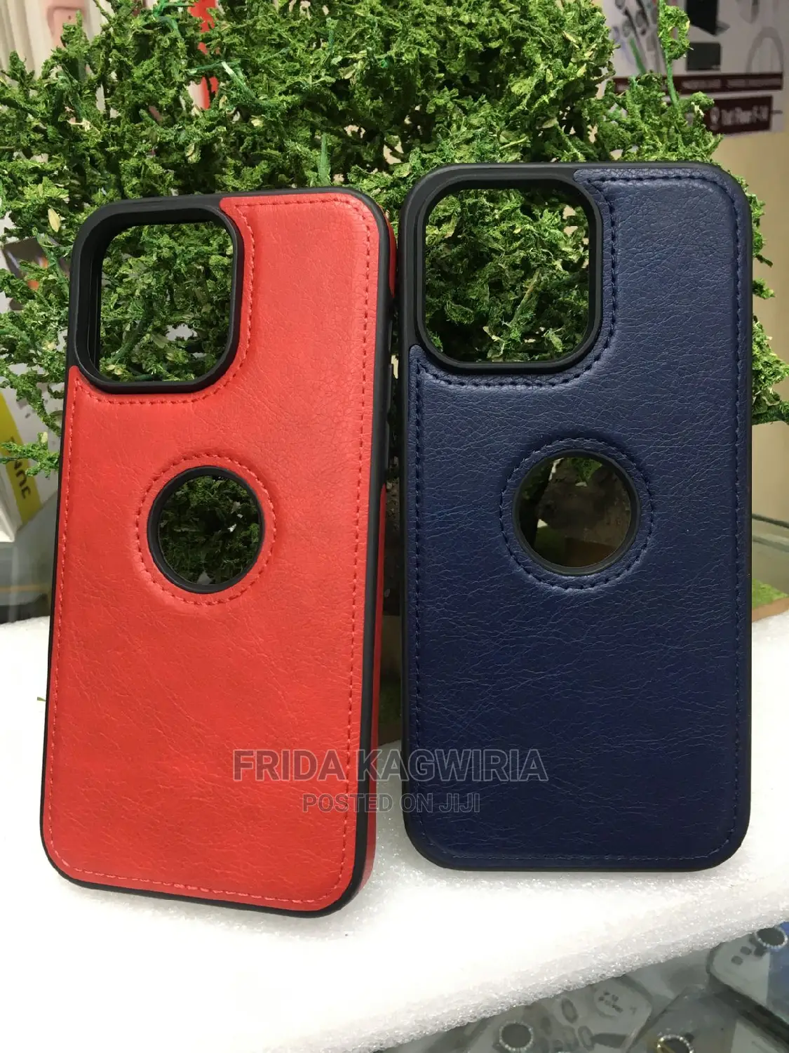 iPhone 11 Pro Max Leather Back Case