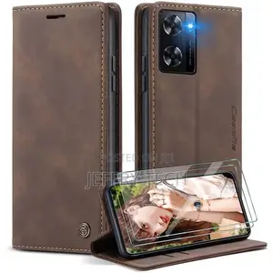Case Collection for Oppo A57 Phone - Premium Leather Folio F