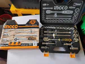 Ingco Sockets Set 25pcs 1/2 Inch Drive Ratchet Wrench