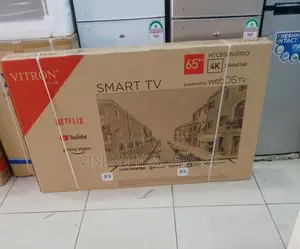 Vitron 65 Inches Smart Android Frameless Webostv Tv