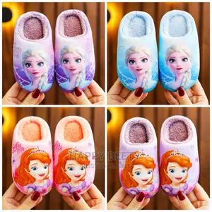 Cartoon Warm Indoors Kids Shoes